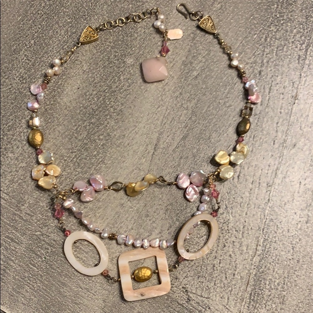 Necklace bracelet and earring set